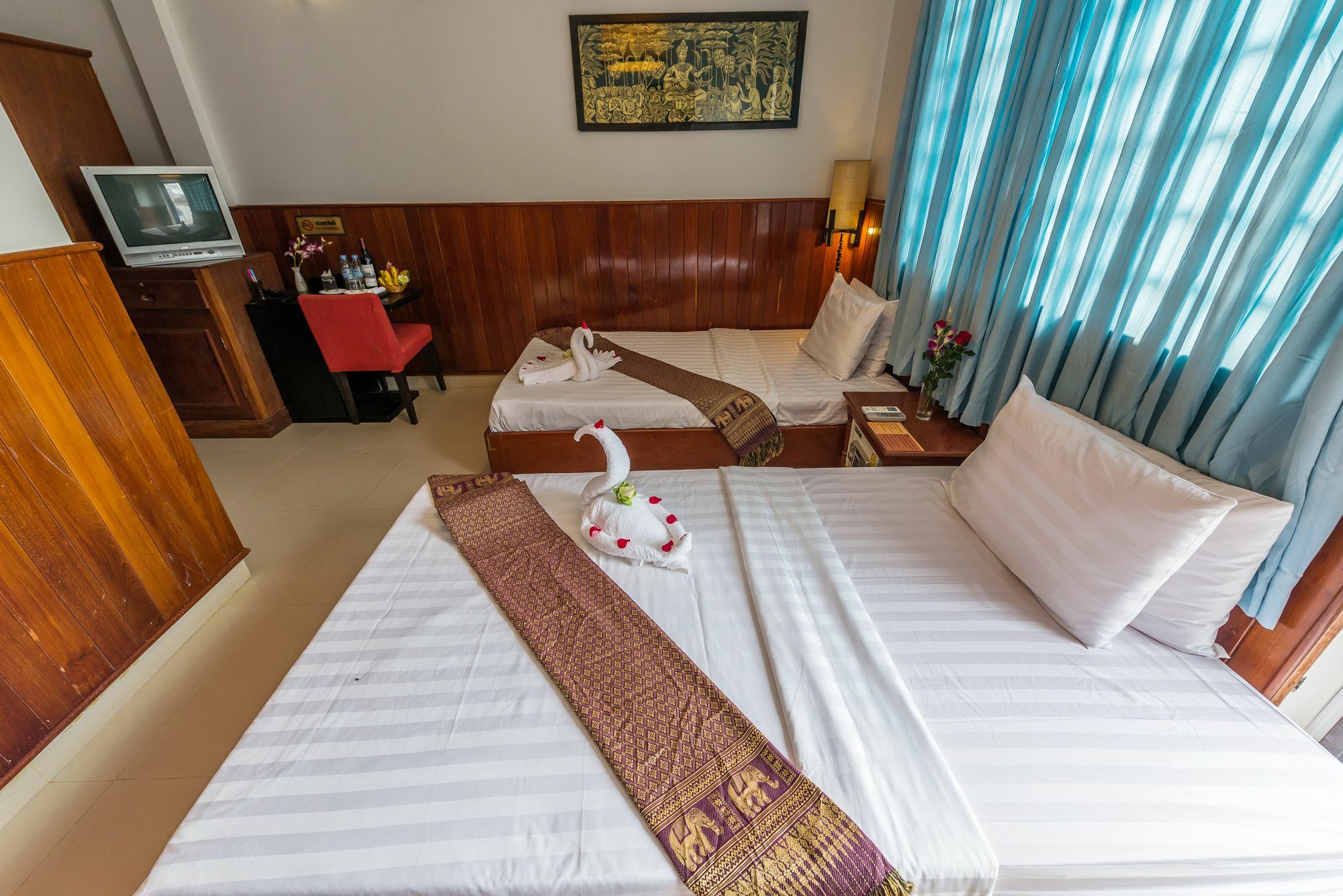 Travellerhome Angkor Guesthouse Siem Reap Exterior photo